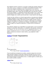 [editar] Círculo Trigonométrico - Escola Estadual Luís Vaz de Camões
