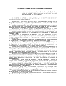 Portaria Interministerial n 1.010, de 8/5/2006