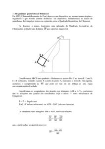 1 - O quadrado geométrico de Fibonacci - MTM