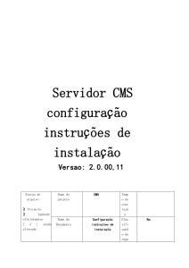 CMS Server User Guide (traduzido NAO REVISADO)