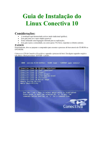 Guia de Instalação do Linux Conectiva 10