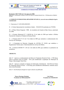 003 - Secretaria de Estado de Saúde de Mato Grosso
