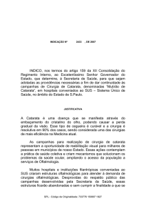 Proposituras_Indicação - Assembleia Legislativa do Estado de