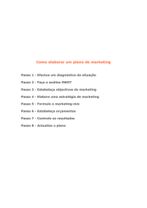 Como elaborar um plano de marketing