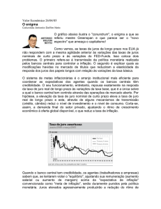 Valor Econômico 26/04/05 - Departamento de Economia PUC-Rio