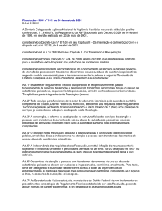 01RDC101 - Secretaria de Estado da Saúde do Paraná