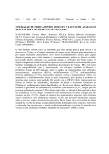 UFV / XVI SIC / FEVEREIRO-2007 / Nutrição e Saúde / 629