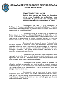 requerimento nº 367/11 - Câmara de Vereadores de Piracicaba