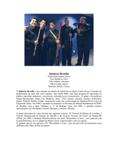 Press Release - Quinteto Brasília