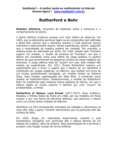 Rutherford e Bohr