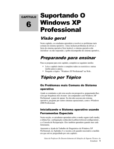 Suportando o Windows XP Professional
