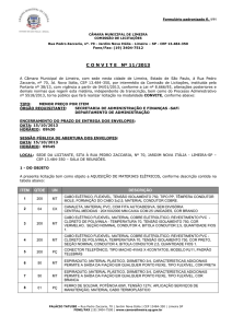 Formulário padronizado fl. 1/11 CÂMARA MUNICIPAL DE LIMEIRA