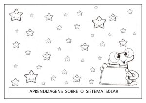 mini livro do sistema solar