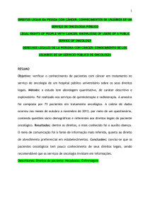 Artigo revisado check list DIREITOS LEGAIS DA PESSOA COM