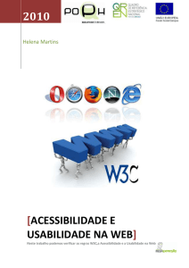 Acessibilidade e Usabilidade na Web