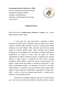 Universidade Federal do Maranhão – UFMA Curso de Licenciatura