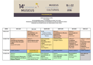 Programação_Semana Nacional de Museus