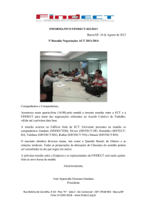 Informativo FINDECT 022 – 3ª Reunião Negociações ACT 2013-2014