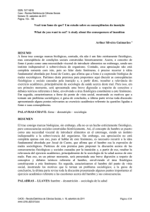 ISSN: 1517-6916 Caos – Revista Eletrônica de Ciências Sociais
