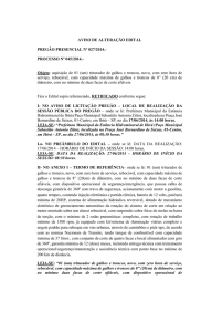 27/06/2014 08:30:00 aviso de alteração de edital