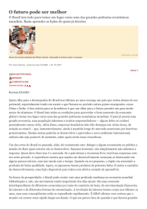 Revista Exame: O velho Brasil virou pó (07/10/2007