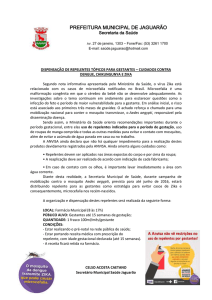 Comunicado – Celso Caetano - Prefeitura Municipal de Jaguarão