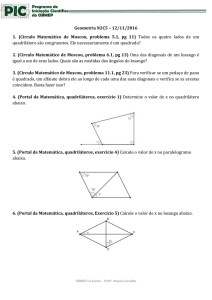 Geometria N2C5 – 12/11/2016 1. (Círculo Matemático de Moscou