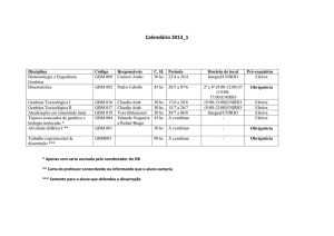 calendário dos cursos 2013_1