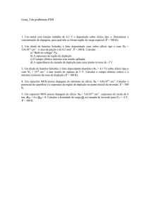 Lista_3 de problemas FDS 1. Um metal com função trabalho de 4,3