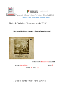 Terramoto de 1755 em Lisboa
