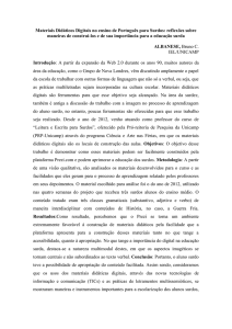 Materiais Didáticos Digitais no ensino de Português para Surdos