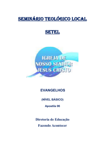 APOSTILA 06 BÁSICO - EVANGELHOS