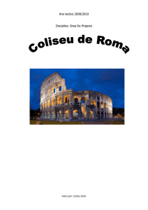 Coliseu de Roma – Carlos Grilo