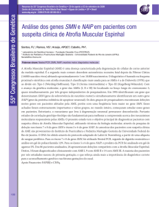 Análise dos genes SMN e NAIP em pacientes com suspeita clínica
