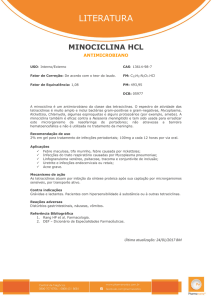 Minociclina HCl