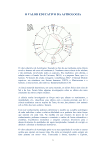 o valor educativo da astrologia - Fraternidade Rosacruz Max Heindel