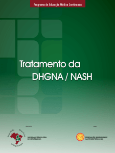 Tratamento da DHGNA / NASH - Sociedade Brasileira de Hepatologia