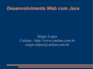 Desenvolvimento Web com Java