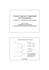 Circuitos Lógicos e Organização de Computadores - IC