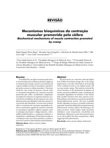 REVISÃO Mecanismos bioquímicos da contração muscular