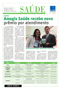 Amagis Saúde recebe novo prêmio por atendimento