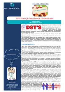 DSTs: Doenças Sexualmente Transmissíveis