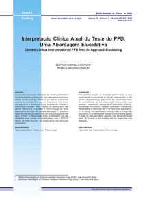 Interpretação Clínica Atual do Teste do PPD: Uma Abordagem