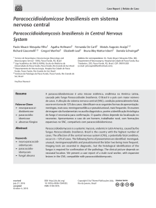 Paracoccidioidomicose brasiliensis em sistema nervoso central