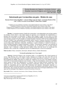 Baixar este arquivo PDF - Revista Brasileira de Higiene e Sanidade
