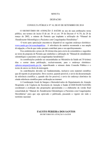 Minuta de Consulta Pública n.14 de 05-09-2014