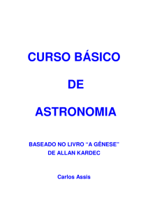 CURSO BÁSICO DE ASTRONOMIA