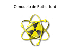 O modelo de Rutherford