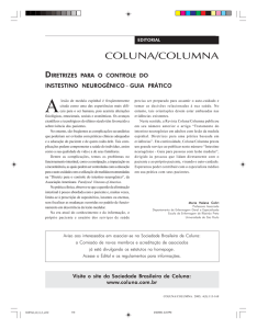 editorial - Revista Coluna / Columna