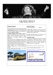 amália – o musical